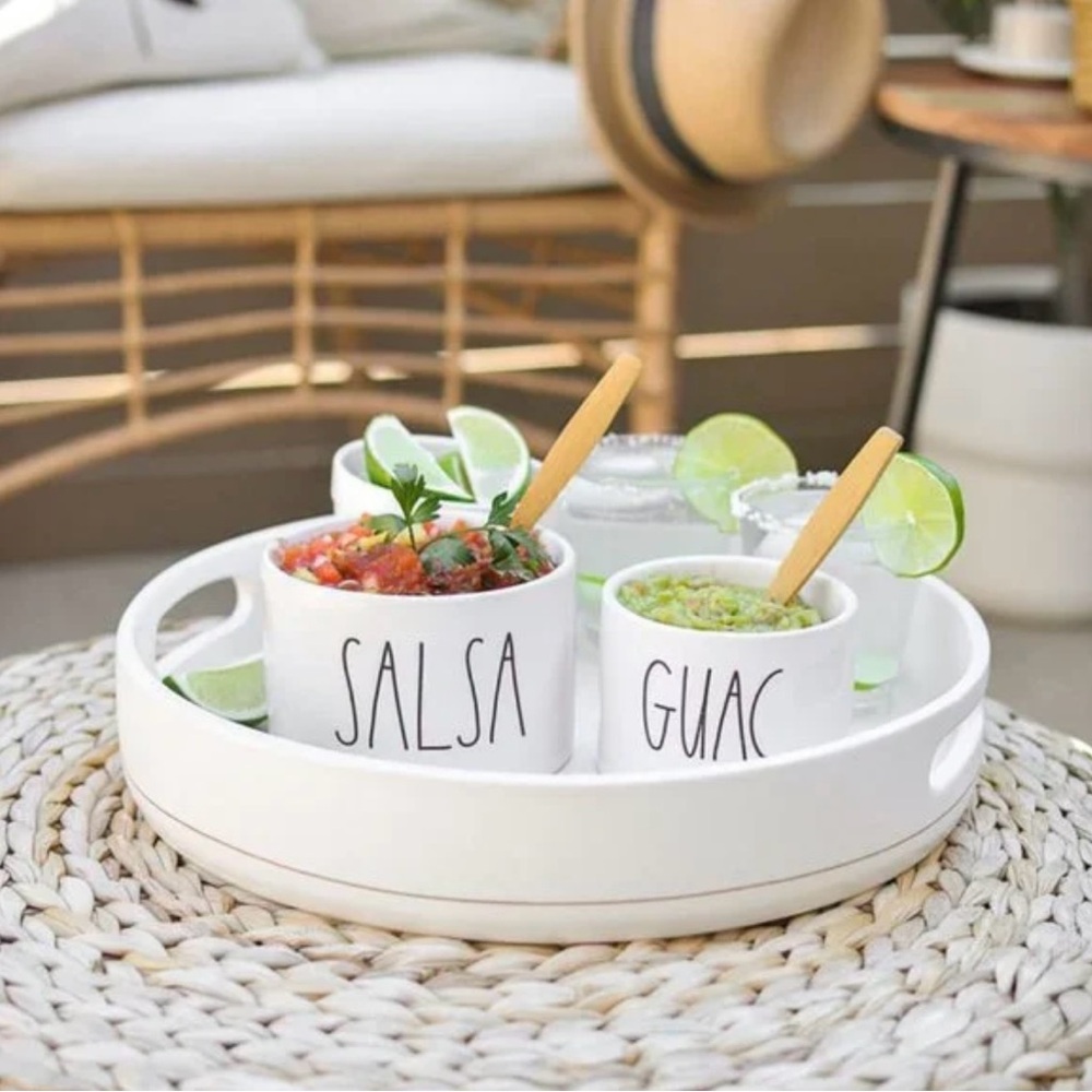 Rae Dunn Salsa and Guac Bowl Set